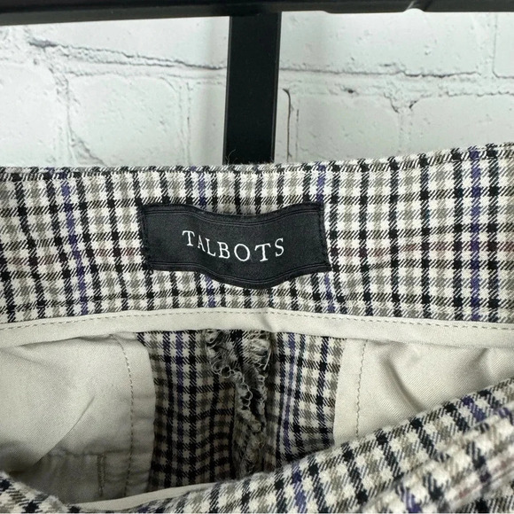 Talbots Chatham Ankle Plaid Pants Size 8 Petite - Picture 6 of 7